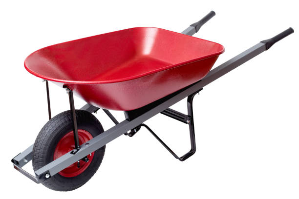 Wheel Barrow Light Duty – Single-Wheel Barrow for Garden and Light Construction Work, Ideal for Carrying Soil, Sand and Debris